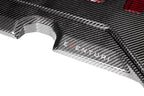 Eventuri Audi 8Y / 8V RS3 / 8S TTRS Black Carbon and Red Kevlar Engine Cover