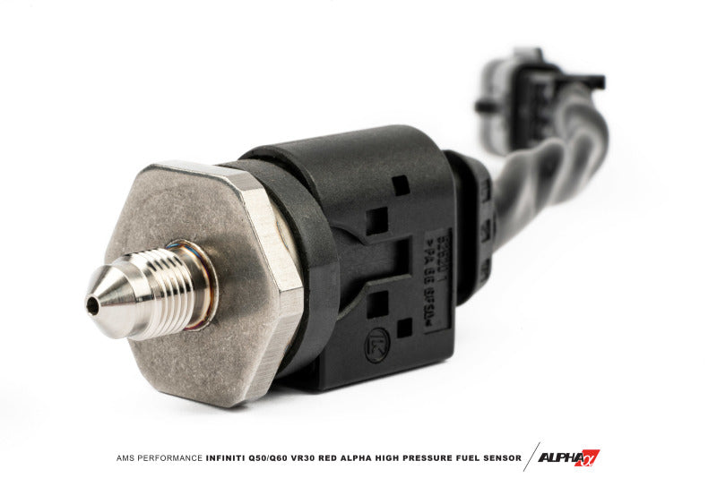 AMS Performance Infiniti Q50/Q60 VR30 Red Alpha High Pressure Fuel Sensor Main image