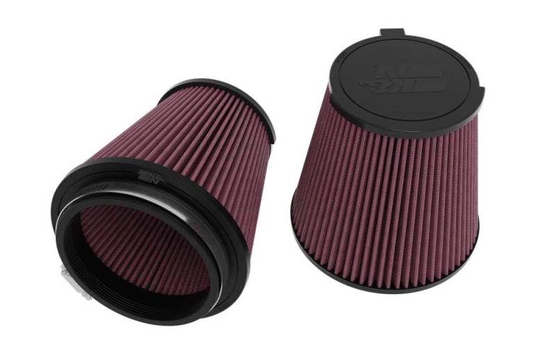 K&N 2024 Ford Mustang / GT 5.0L V8 Drop-In Replacement Air Filter (Pair) (view 2)