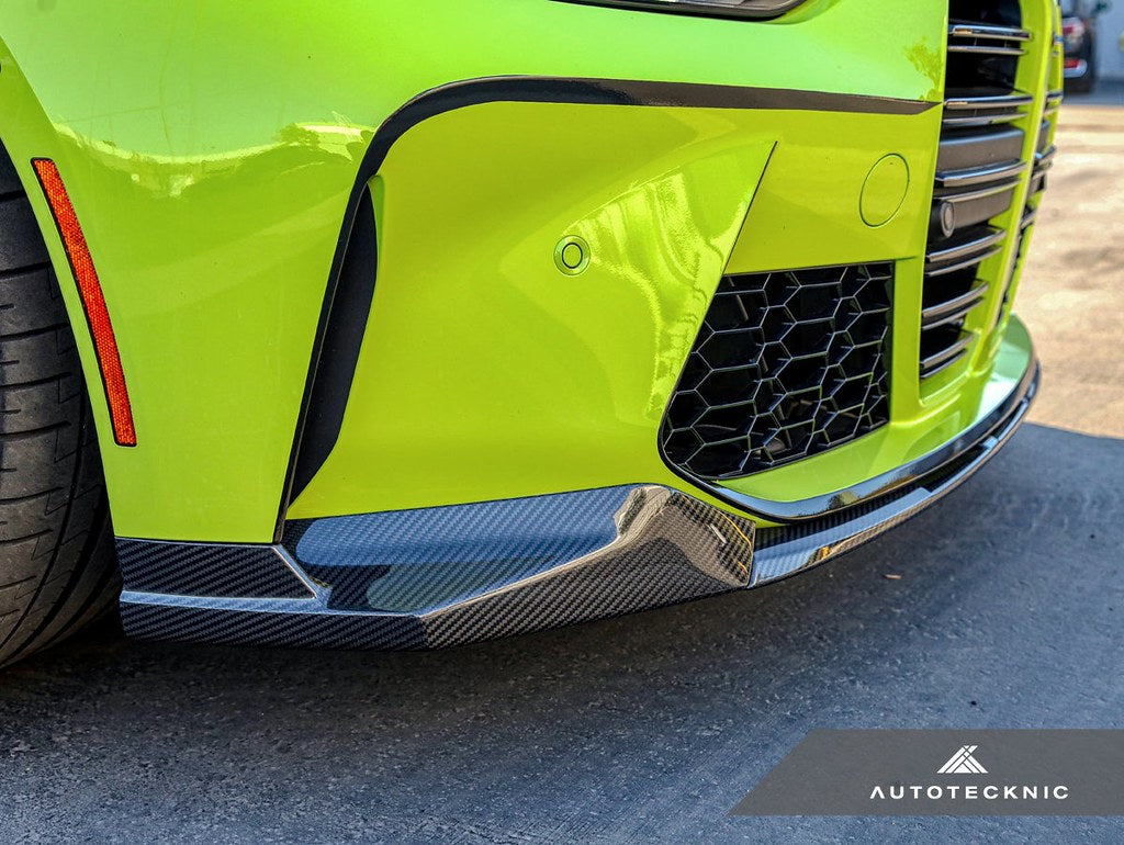 AutoTecknic G8X M3 / M4 Dry Carbon Performante Front Lip Secondary image