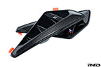 IND F95 Pre-LCI X5M Carbon Side Grille Set