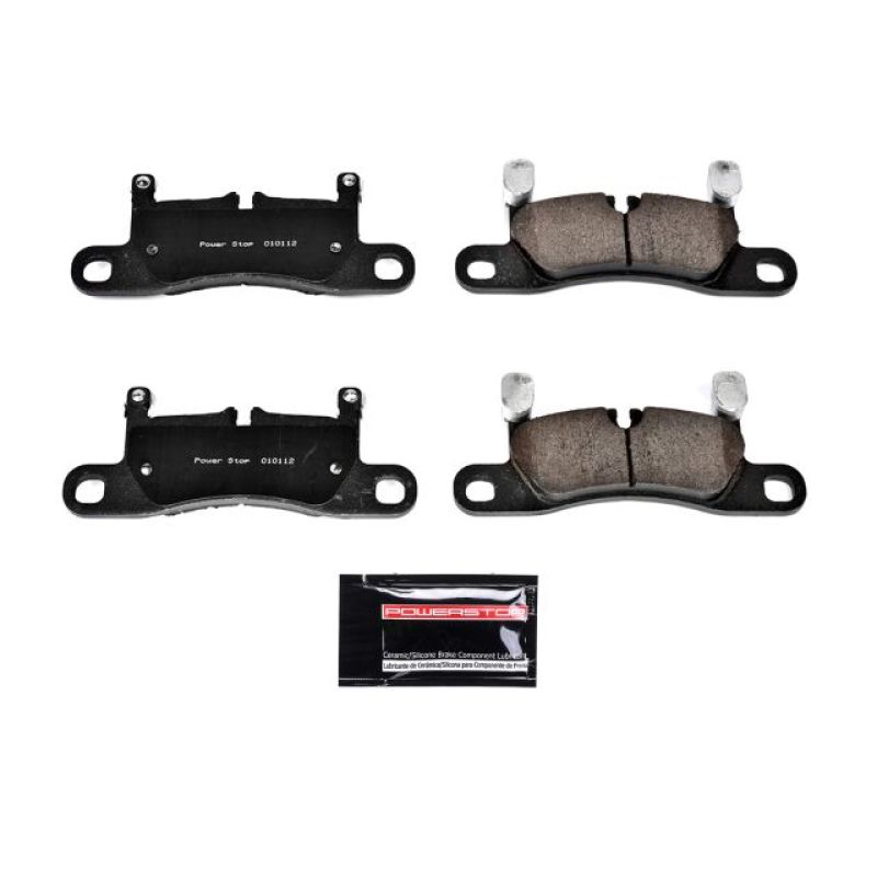 Power Stop 11-18 Porsche Cayenne Rear Z23 Evolution Sport Brake Pads w/Hardware Main image