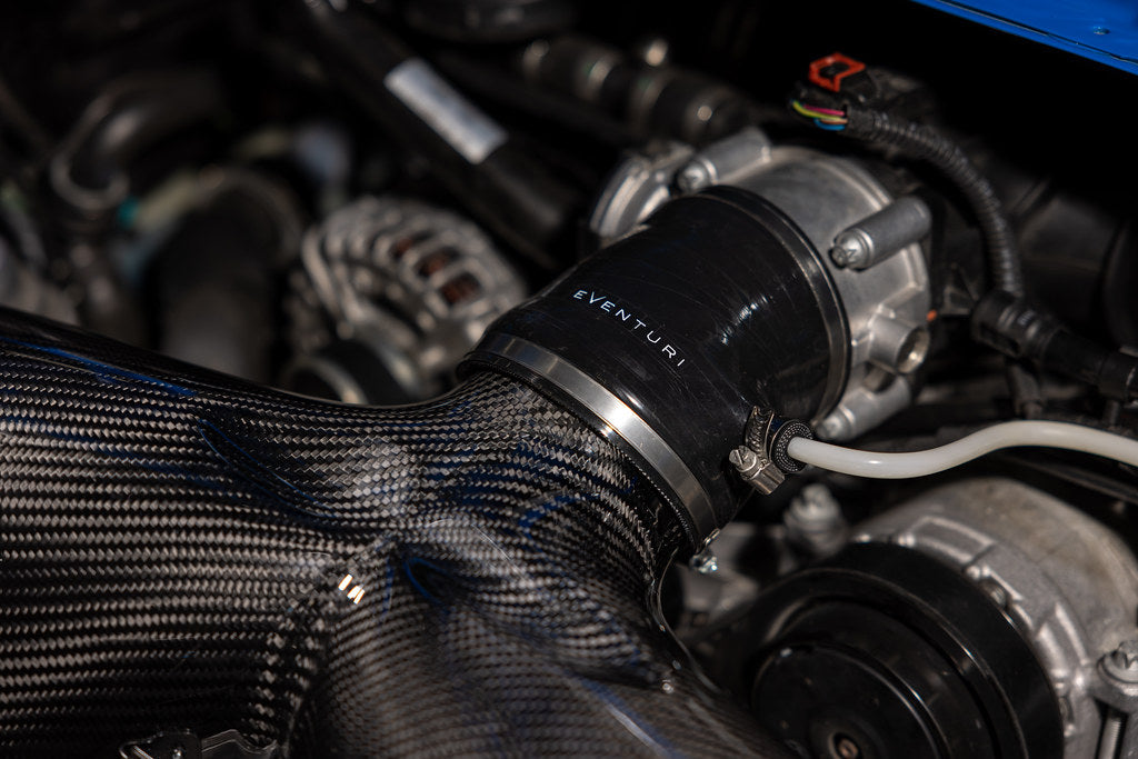 Eventuri Porsche 991.1 / 991.2 GT3 RS Black Carbon Intake System