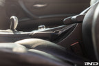 IND E9X M3 Tri-Color Stitched Alcantara E-Brake Boot - LHD
