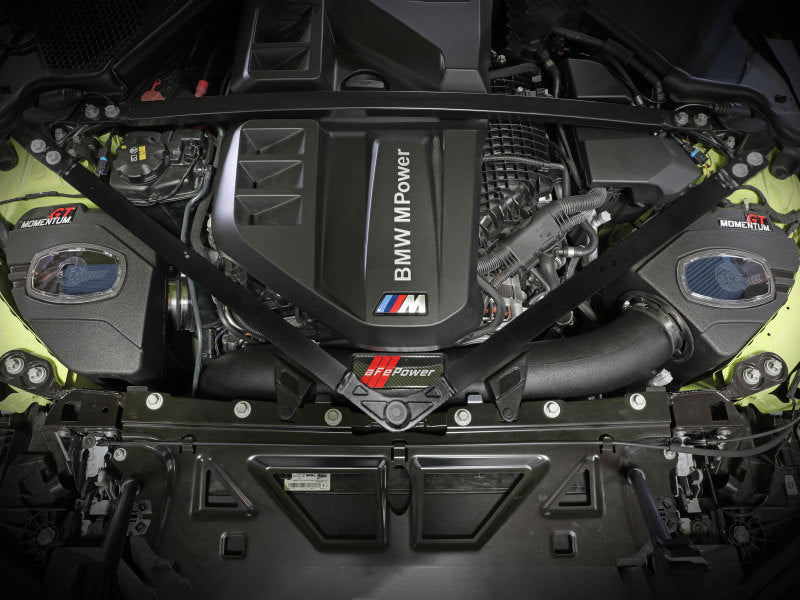 aFe 21-22 BMW M3/M4 (G80/82/83)L6-3.0L (tt) S58 Momentum GT Cold Air Intake System w/ Pro 5R Filters (view 2)
