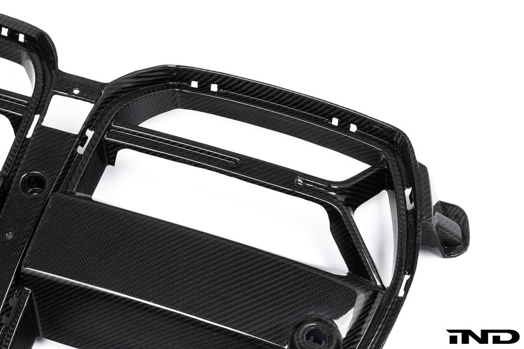 AutoTecknic G8X M3 / M4 Dry Carbon Competizione GT4 Front Grille Secondary image