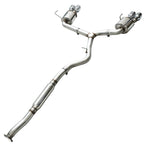 AWE Tuning 2015+ Subaru WRX VA Sedan Touring Edition Exhaust - Chrome Silver Tips (102mm) (view 6)