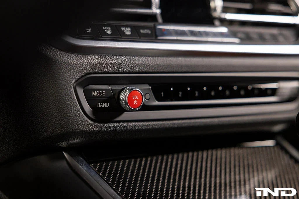 AutoTecknic F9X / G-Chassis Red Audio Volume Button