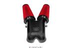 Eventuri 4.0TFSI Twin Turbo V8 Black Carbon Intake System - Rubber Inlet