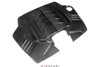 Eventuri 4.0TFSI Twin Turbo V8 Black Carbon Intake System - Rubber Inlet