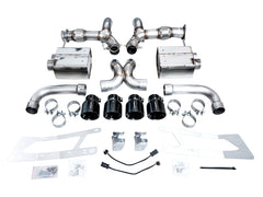AWE Tuning 2023 C8 Corvette Z06 SwitchPath Cat-Back Exhaust - Diamond Black Tips
