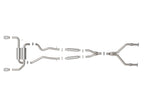 aFe Takeda Cat-Back Exhaust System Infiniti Q50 14-15 V6-3.7L- Polished Tip (view 6)
