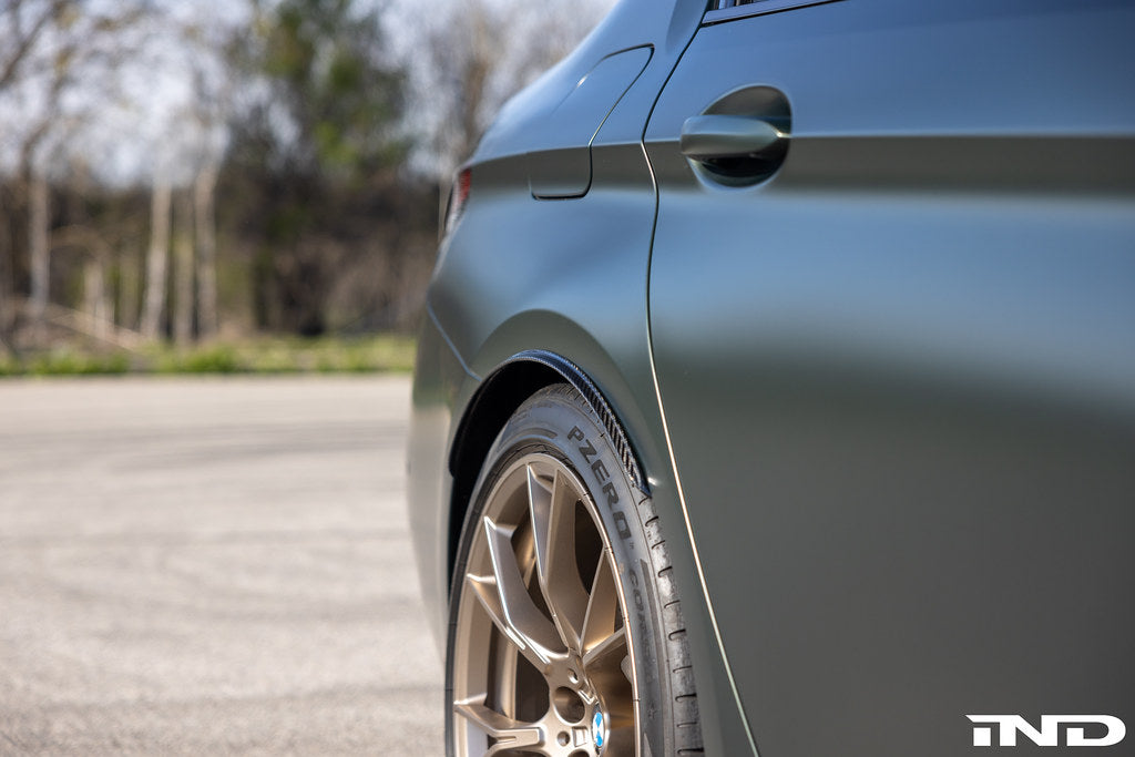 AutoTecknic F90 M5 Carbon Rear Wheel Arch Extension Set Secondary image