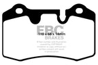 EBC 04-12 Aston Martin DB9 5.9 Redstuff Rear Brake Pads (view 2)