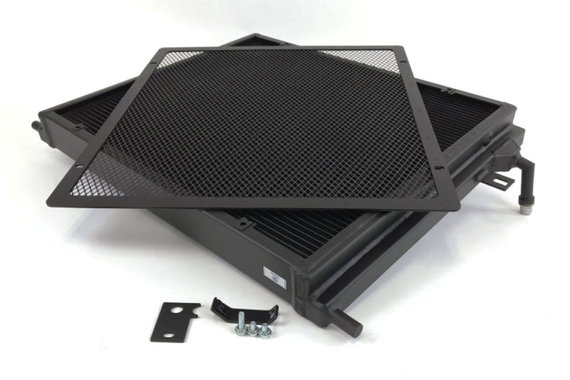CSF 2014+ BMW M3/M4 (F8X) Front Mount Heat Exchanger w/Rock Guard - Black (view 5)
