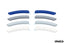 IND U10 X2 Painted Front Reflector Set