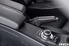 IND E9X M3 Tri-Color Stitched Alcantara E-Brake Boot - LHD