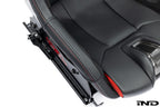 IND G82 M4 CSL Carbon Full Bucket Seat Bolster Protector Set