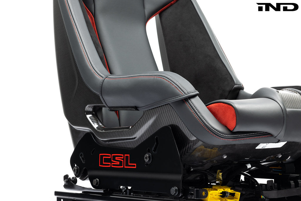 IND G82 M4 CSL Carbon Full Bucket Seat Bolster Protector Set