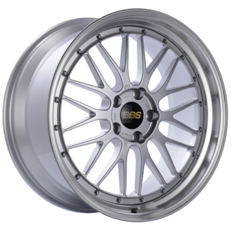 BBS LM 19x8.5 5x130 ET50 Diamond Silver Center Diamond Cut Lip Wheel - 71.6CB Main image