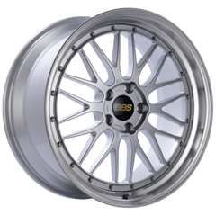 BBS LM 19x9.5 5x112 ET32 Diamond Silver Center Diamond Cut Lip Wheel