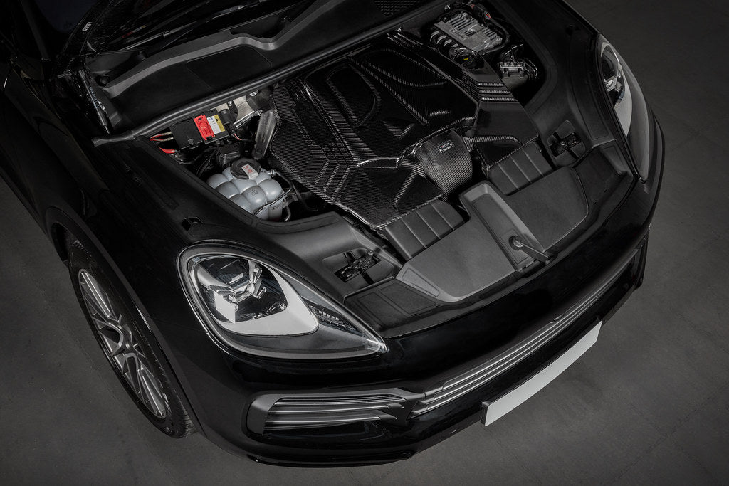 Eventuri Porsche Cayenne 3.0 Turbo V6 Black Carbon Intake System Secondary image