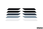 IND G90 / G99 M5 Painted Rear Bumper Reflector Set