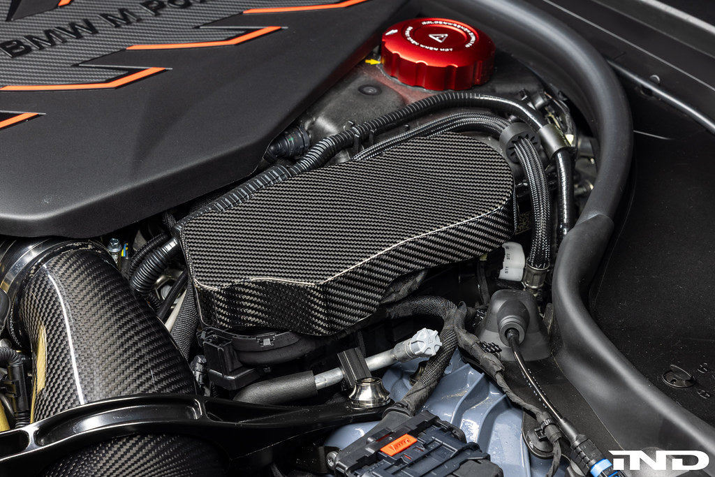 AutoTecknic G90 / G99 M5 Carbon Engine Cover Extension Set