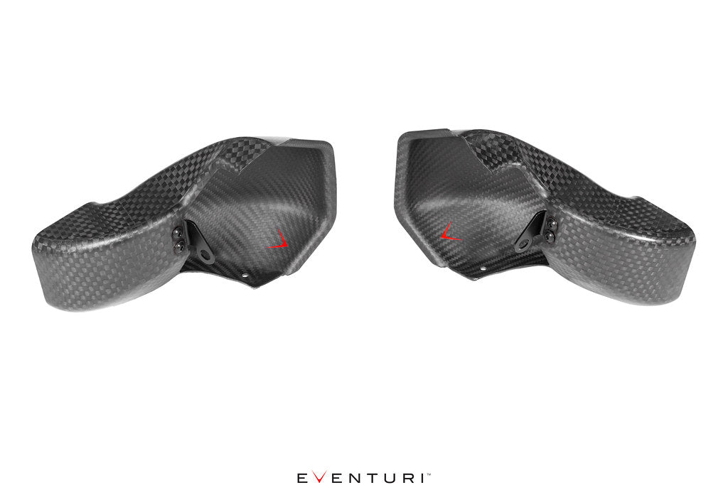 Eventuri BMW G87 M2 Black Carbon Intake Scoop Set