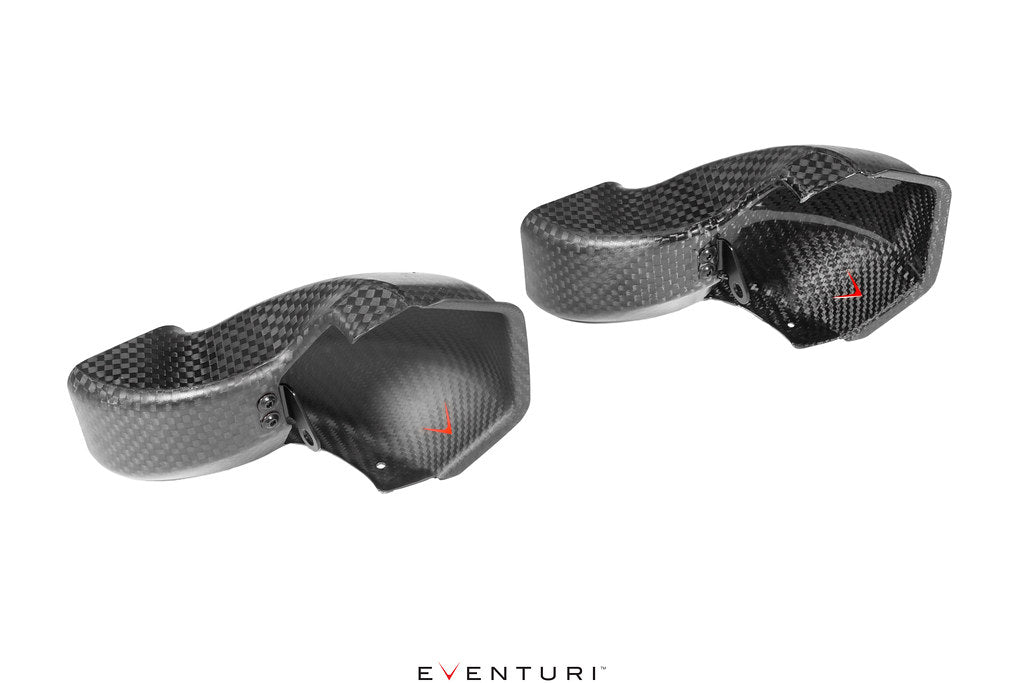 Eventuri BMW G87 M2 Black Carbon Intake Scoop Set