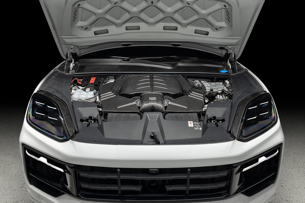 Eventuri 4.0TFSI Twin Turbo V8 Black Carbon Intake System - Rubber Inlet