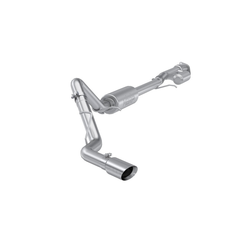 MBRP 19-24 GM 1500 Silverado/Sierra 2.7L T304 SS 3in Cat-Back w/ Single Side 4in Dual Wall Tip Secondary image
