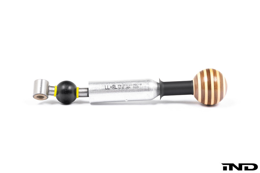 IND G8X M2 / M3 / M4 Porsche 917 Style Wood Classic Shift Knob - Custom Threaded Conversion