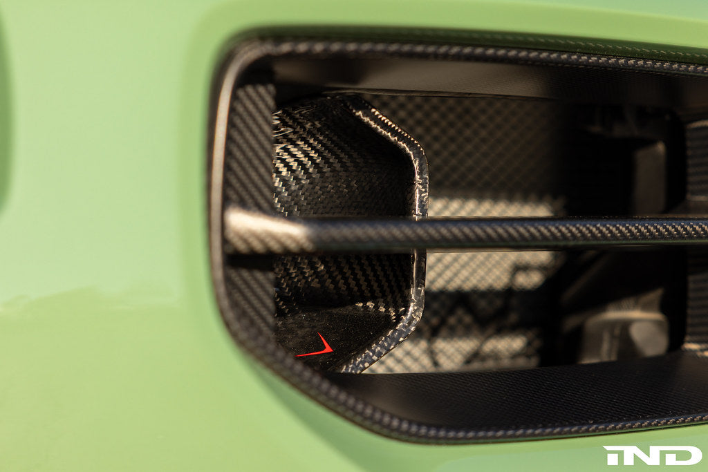 Eventuri BMW G87 M2 Black Carbon Intake Scoop Set