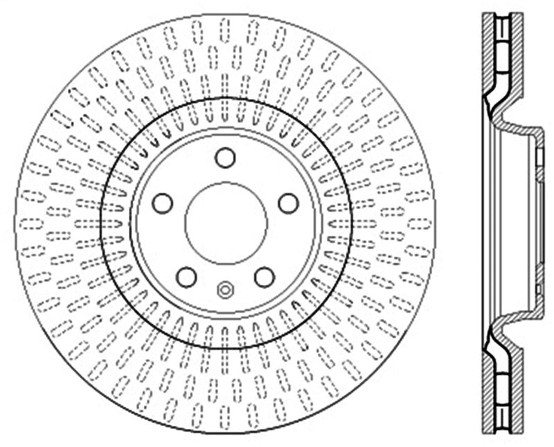 StopTech Slotted Sport Brake Rotor (view 2)