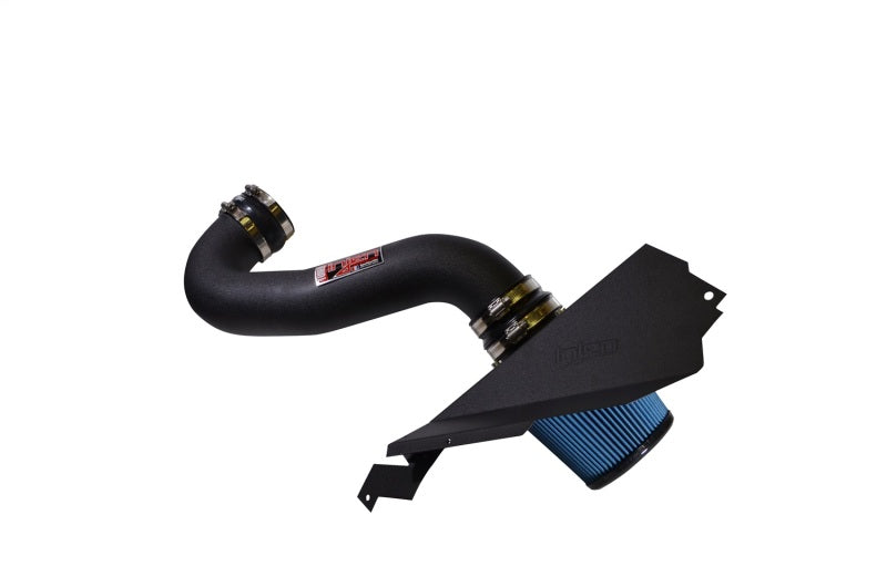 Injen 14-20 Dodge Durango R/T 5.7L V8 Wrinkle Black Power-Flow Air Intake System Main image