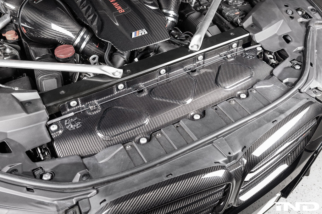 AutoTecknic F95 X5M / F96 X6M / G09 XM Dry Carbon Fiber Cooling Shroud
