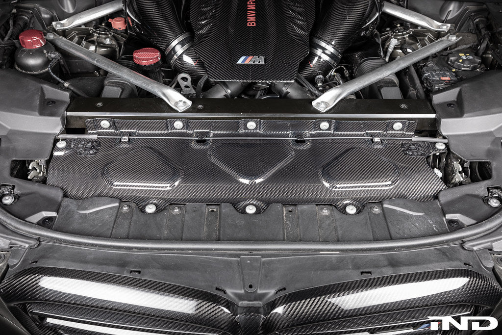 AutoTecknic F95 X5M / F96 X6M / G09 XM Dry Carbon Fiber Cooling Shroud