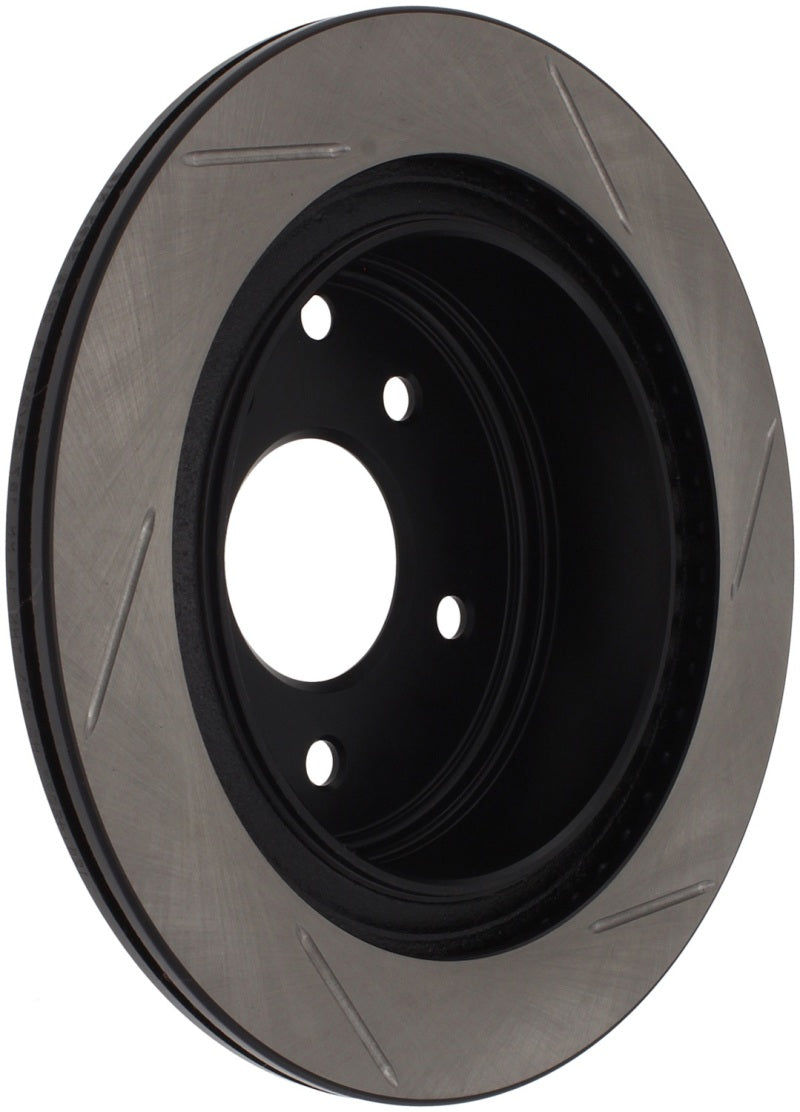 StopTech Power Slot 03-05 350Z / 03-04 G35 / 03-05 G35X SportStop Slotted Rear Right Rotor Main image
