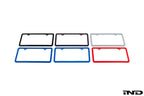 IND Painted License Plate Frame