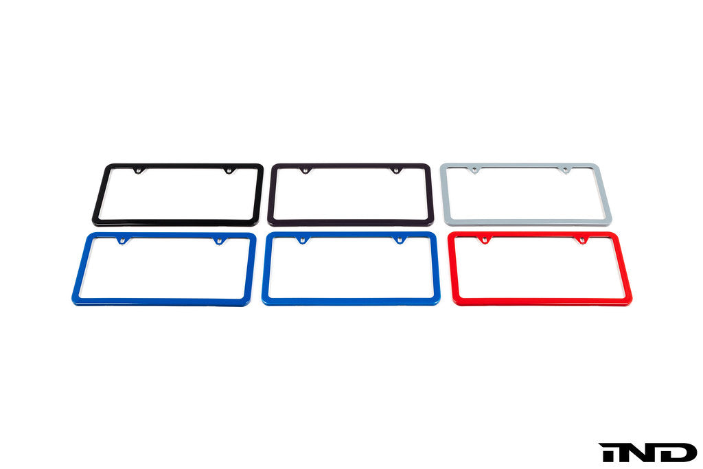 IND Painted License Plate Frame