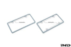 IND Painted License Plate Frame