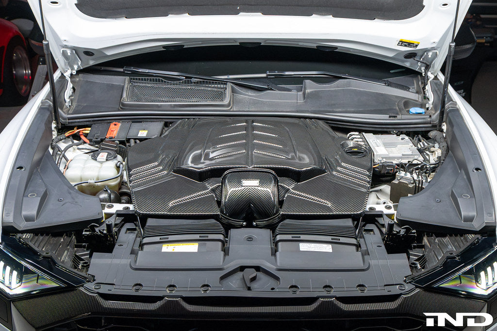 Eventuri 4.0TFSI Twin Turbo V8 Black Carbon Intake System - Plastic Inlet Secondary image