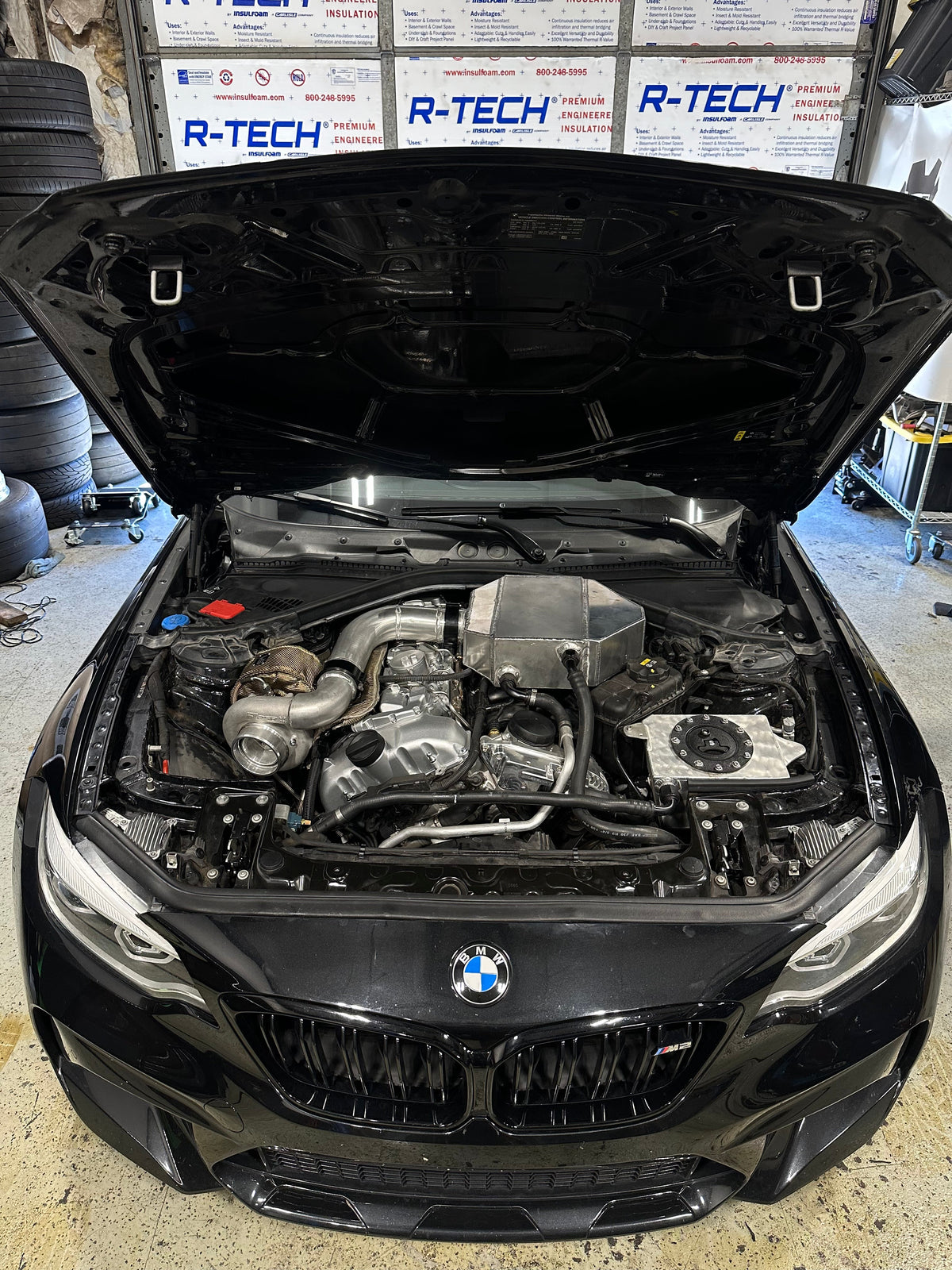 VS- S55 Top Mount Intercooler A2W F80 F82 F87Comp