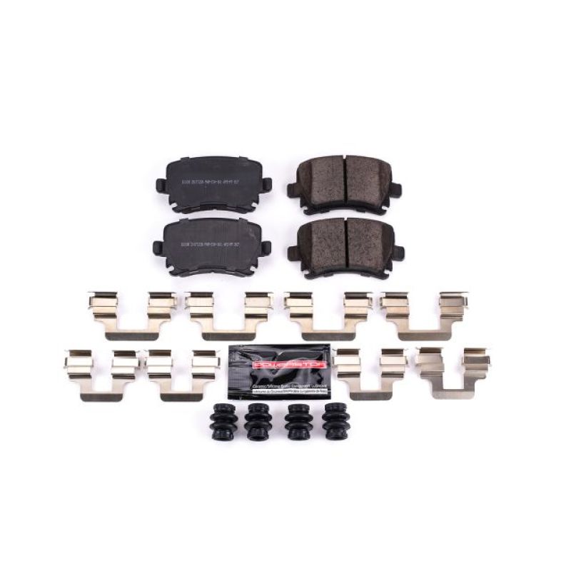 Power Stop 06-09 Audi A3 Rear Z23 Evolution Sport Brake Pads w/Hardware Main image