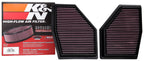 K&N 2020 BMW M550i 4.4L V8 Replacement Air Filter (2 Per Box) (view 7)