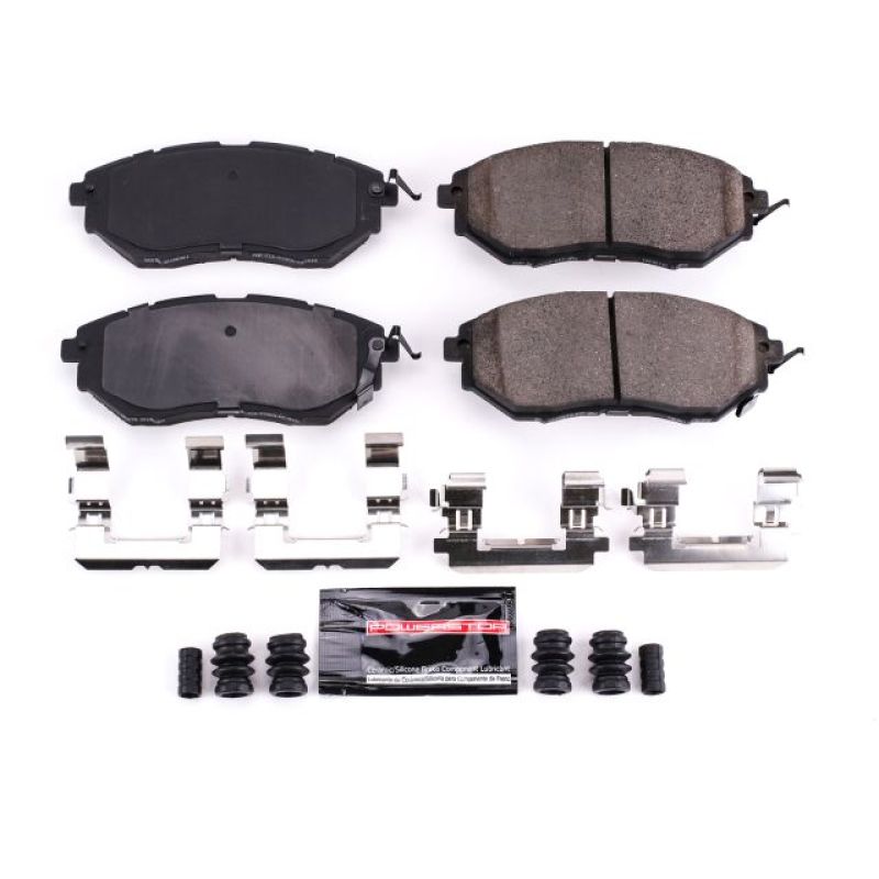 Power Stop 06-07 Subaru B9 Tribeca Front Z23 Evolution Sport Brake Pads w/Hardware Main image