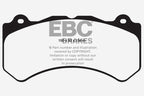 EBC 16+ Cadillac ATS-V 3.6 Twin Turbo Redstuff Front Brake Pads (view 2)