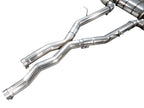 AWE Tuning BMW F97 X3 M Non-Resonated Performance Mid Pipe (view 4)