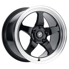 Forgestar D5 Drag 17x10 / 5x115 BP / ET30 / 6.6in BS Gloss Black Wheel